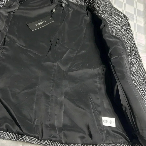 blazer,jacket,preppy clueless,crop wool blend  tweed,academia,herringbone, NWT - Picture 11 of 17